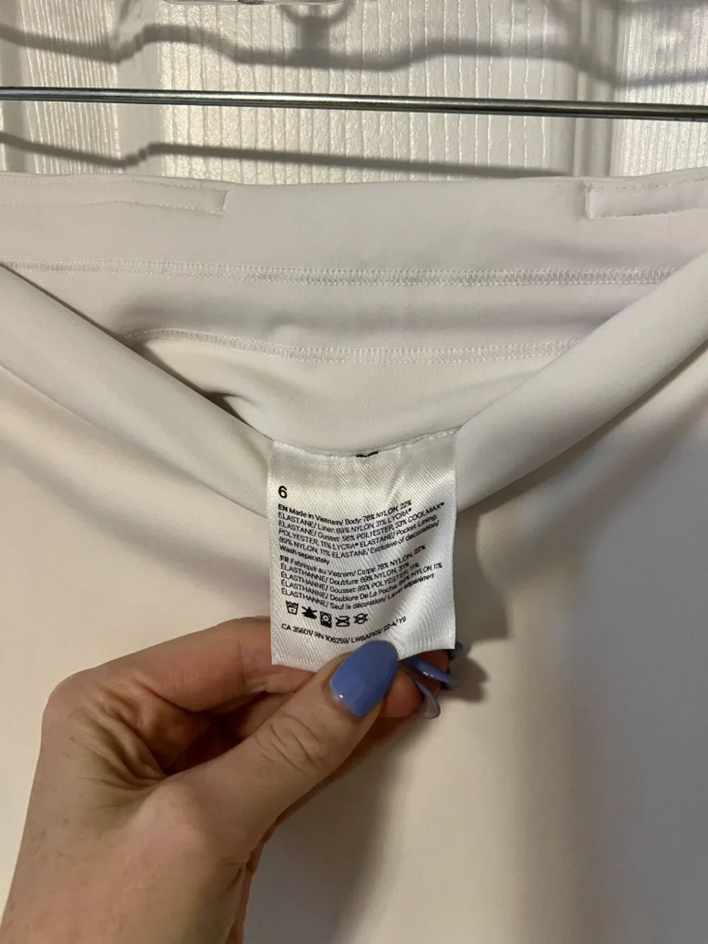 Lululemon Super-High-Rise Side-Slit Tennis Skirt White Size 6